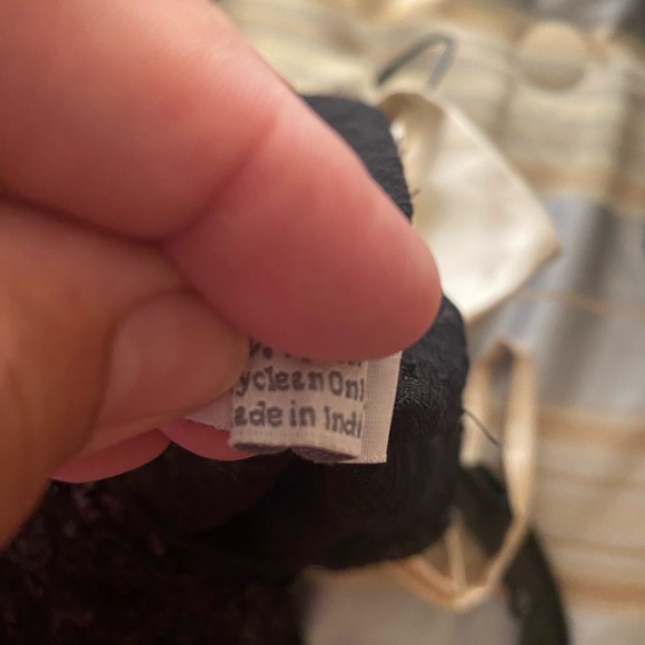 Mega Park black hand beaded sequin sleeveless midi dress size 3. US size 10 - Picture 5 of 14